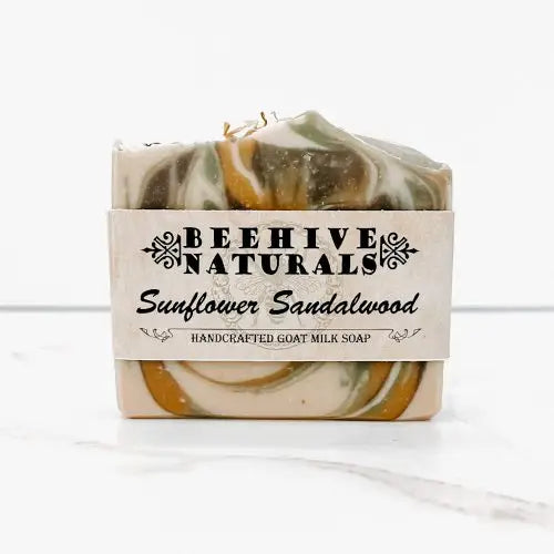 Sunflower Sandalwood Bar Soap Moisturizing