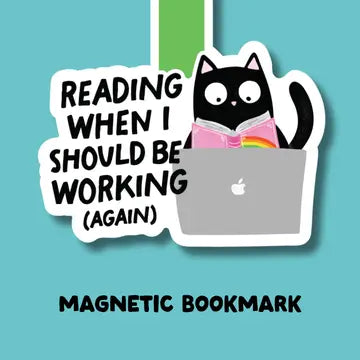 Magnetic Bookmark Reading When I Should Be Working