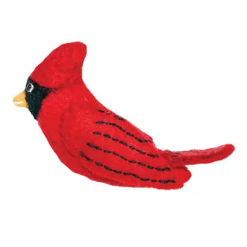 Cardinal Woolie Ornament