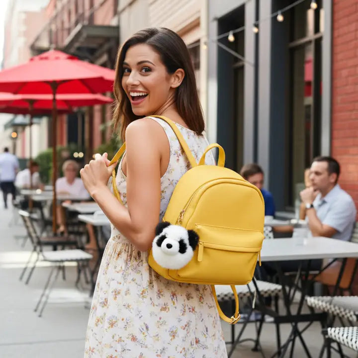 Alpaca Stuffed Animal - Panda Keychain 6"