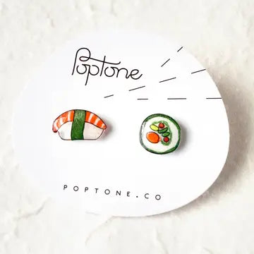 Sushi Stud Earrings