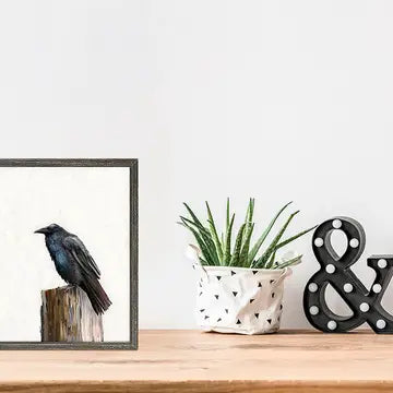 Fall Raven Mini Canvas