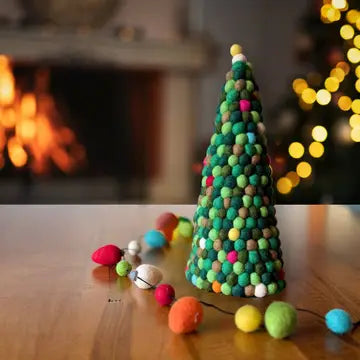 Felt Ball Christmas Tree