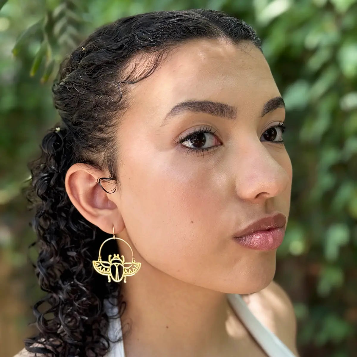 Scarab Hoops
