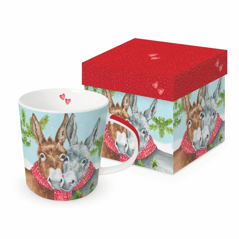 Mug in Box Dana & Don Donkeys