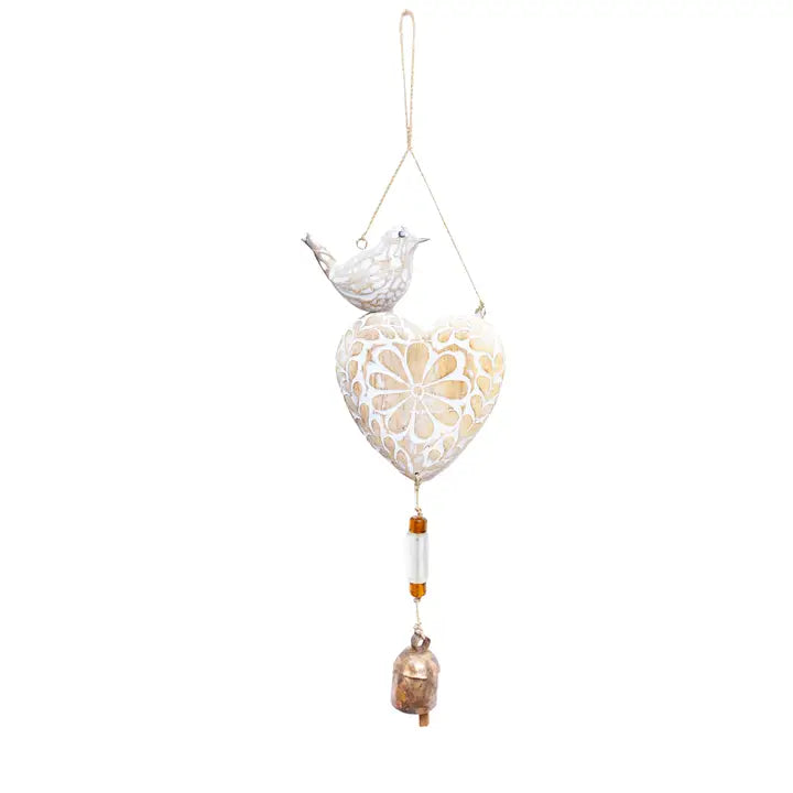 Love Bird Wood Chime