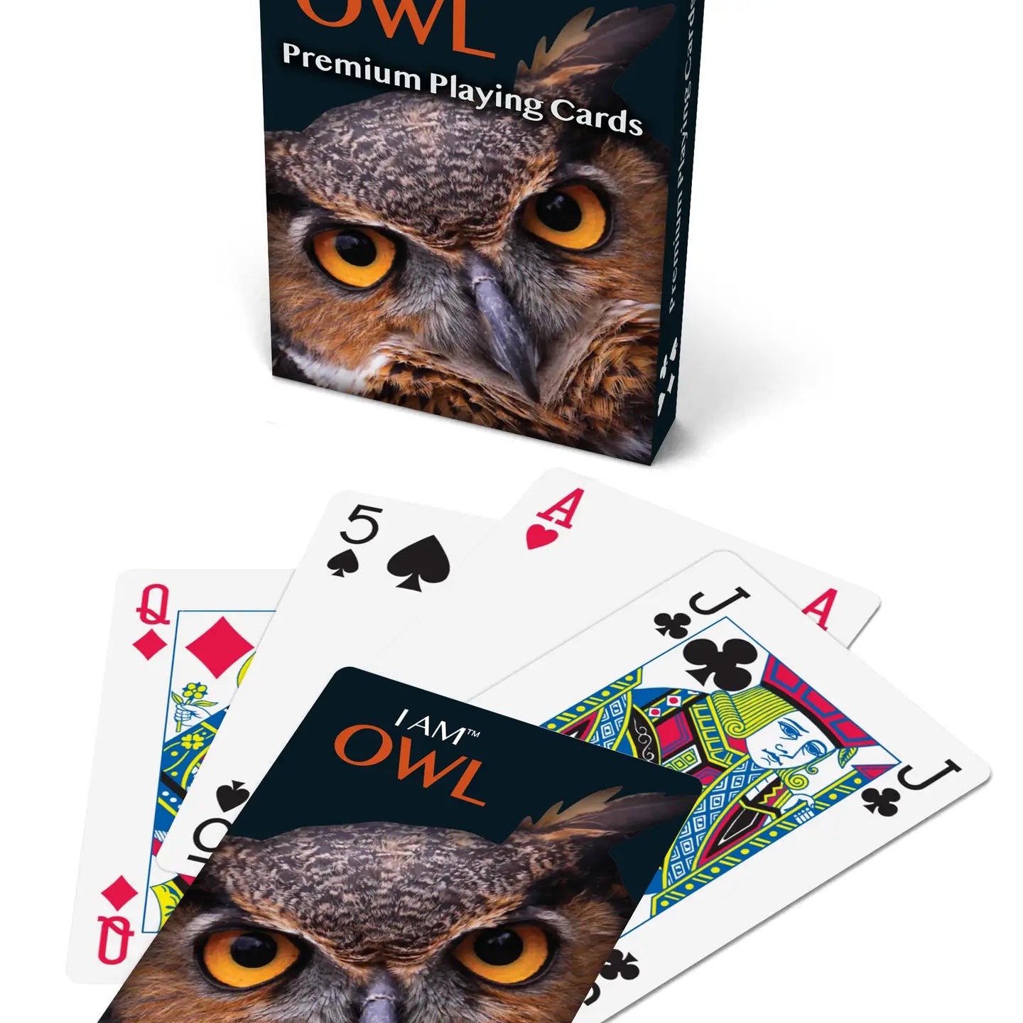 I Am Owl Playing Cards