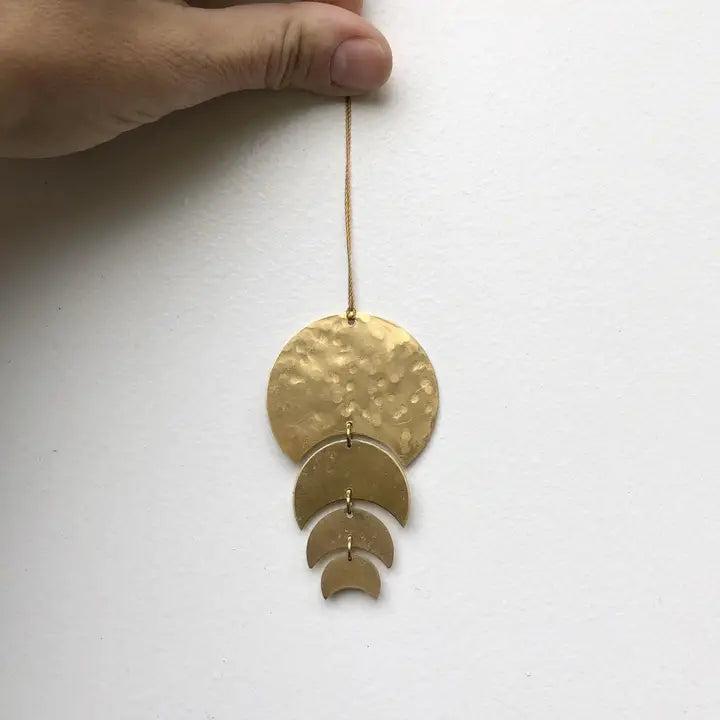 Just a Phase Brass Ornament