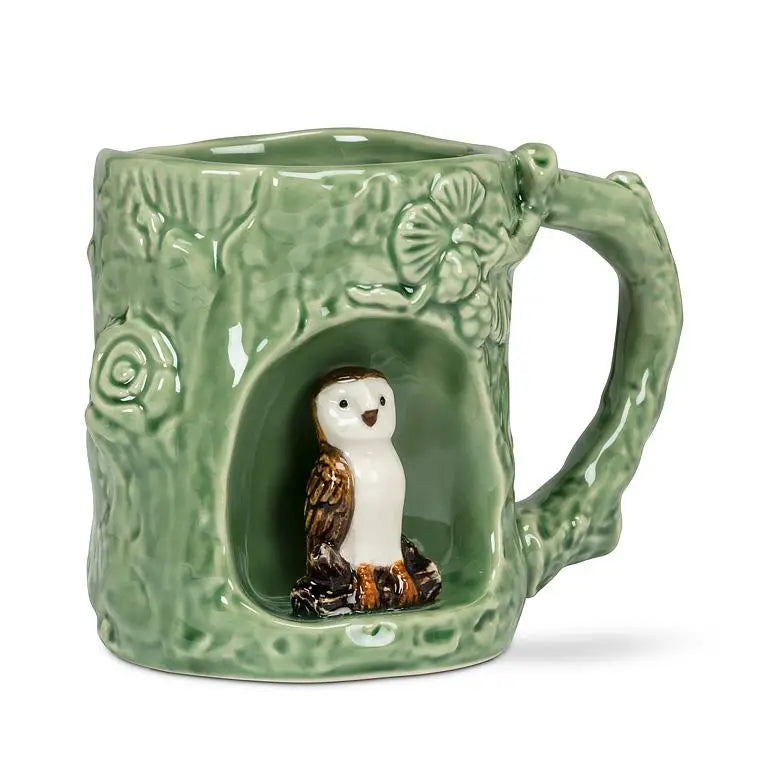 Barn Owl Nature Inspired Mug 4"