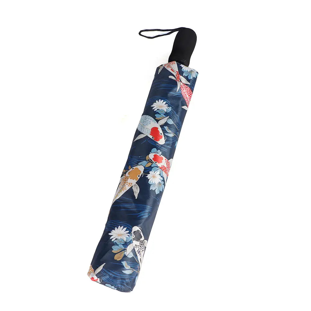 Koi Fish Folding Umbrella