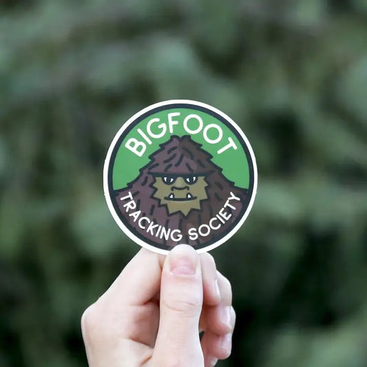 Bigfoot Tracking Society Sticker