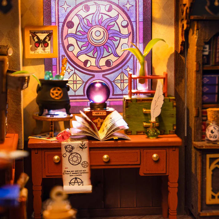 The Magic Study DIY Miniature House Puzzle