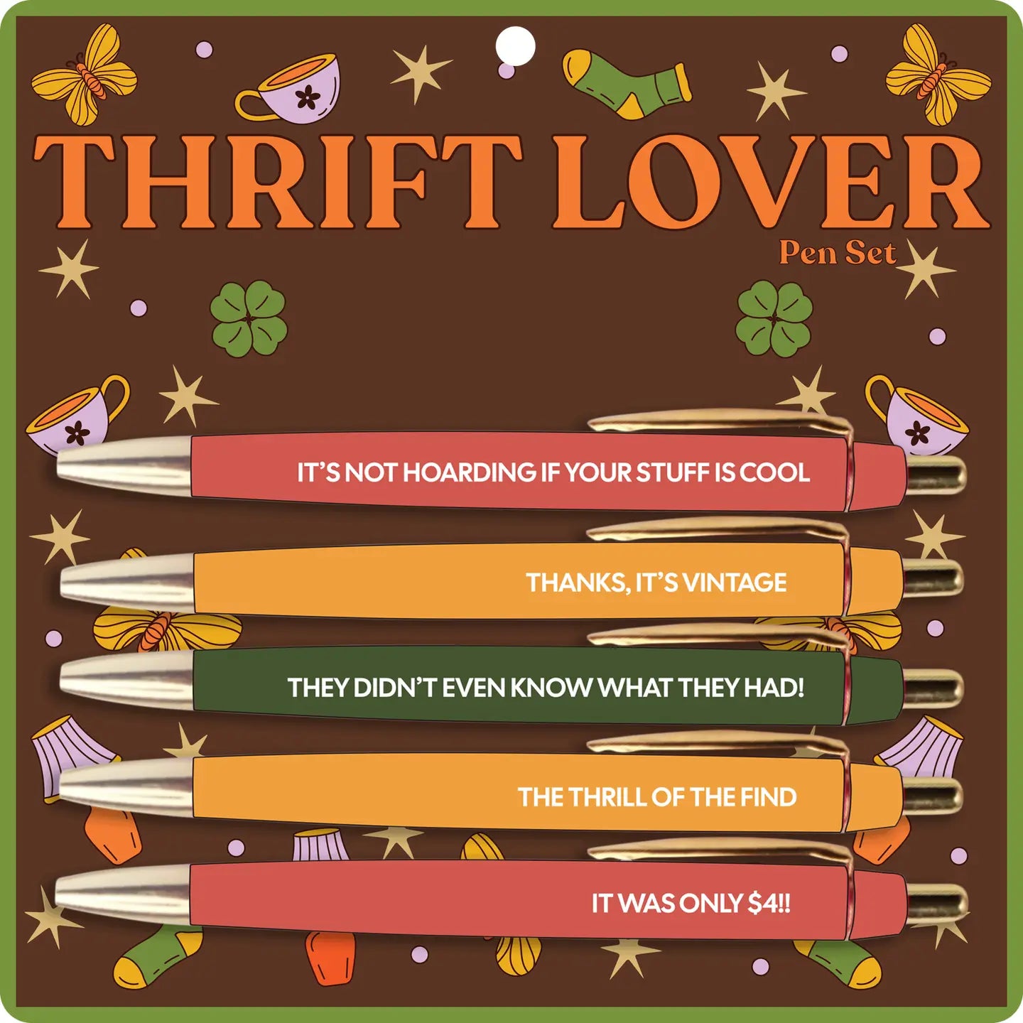 Thrift Lover Pen Set