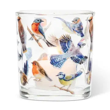 Colorful Birds Votive