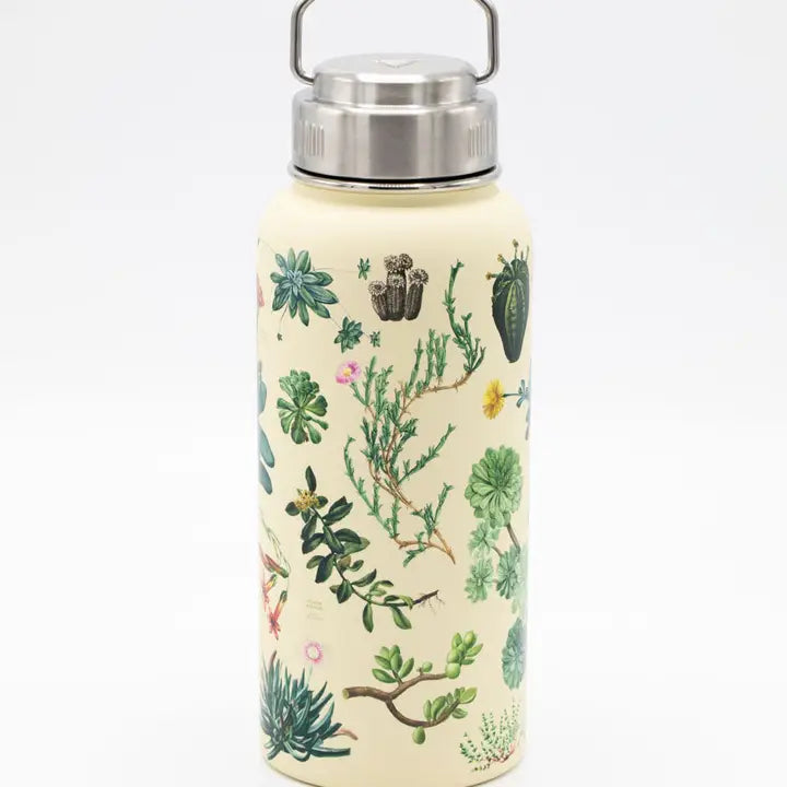 Succulents Stainless Steel Vacuum Flask 32oz