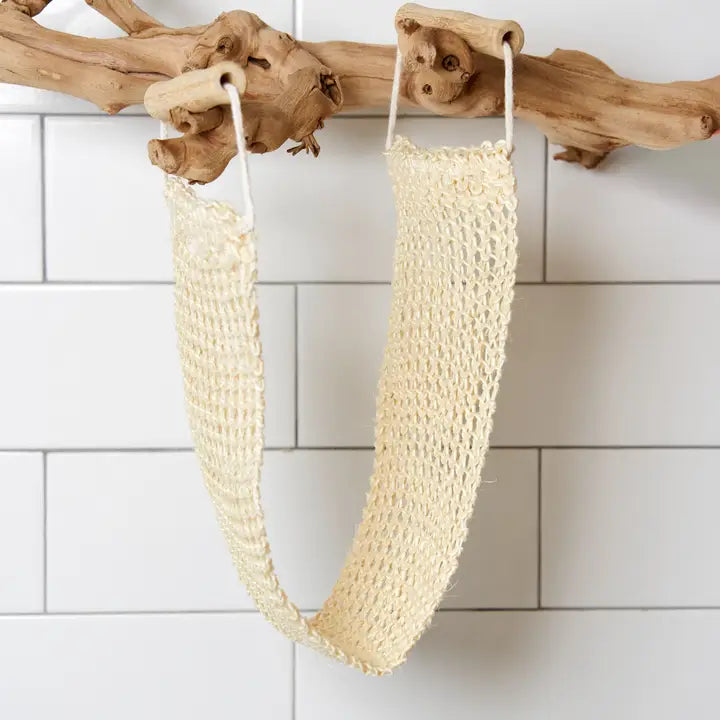 Sisal Linen Exfoliatng Strap