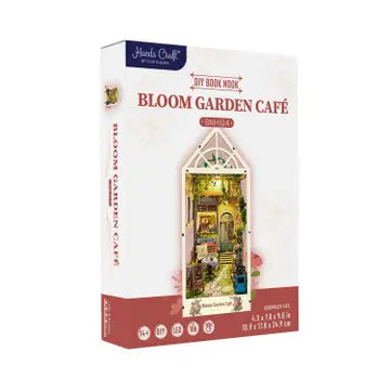 DIY Miniature Book Nook Kit: Bloom Garden Cafe