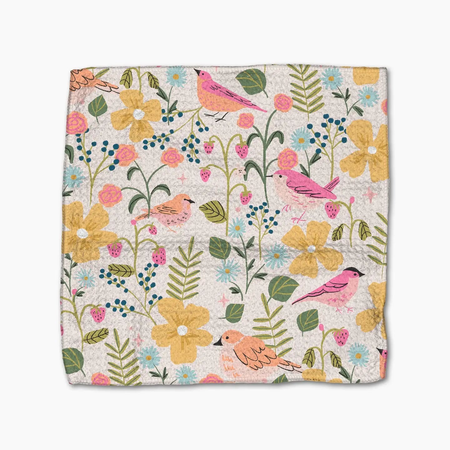 Geometry Dishcloth Pack: Summer Songbirds