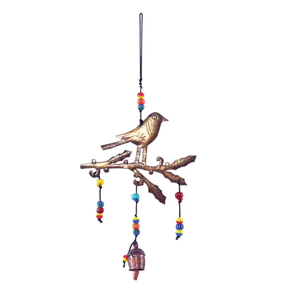 Bird on Holly Branch Chime