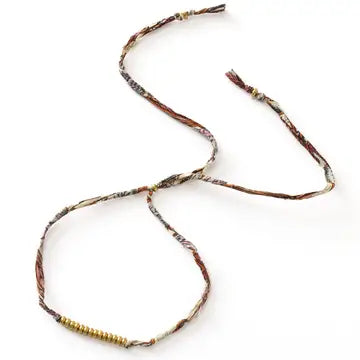 Peace Bracelet Priya Thread Sari Fabric