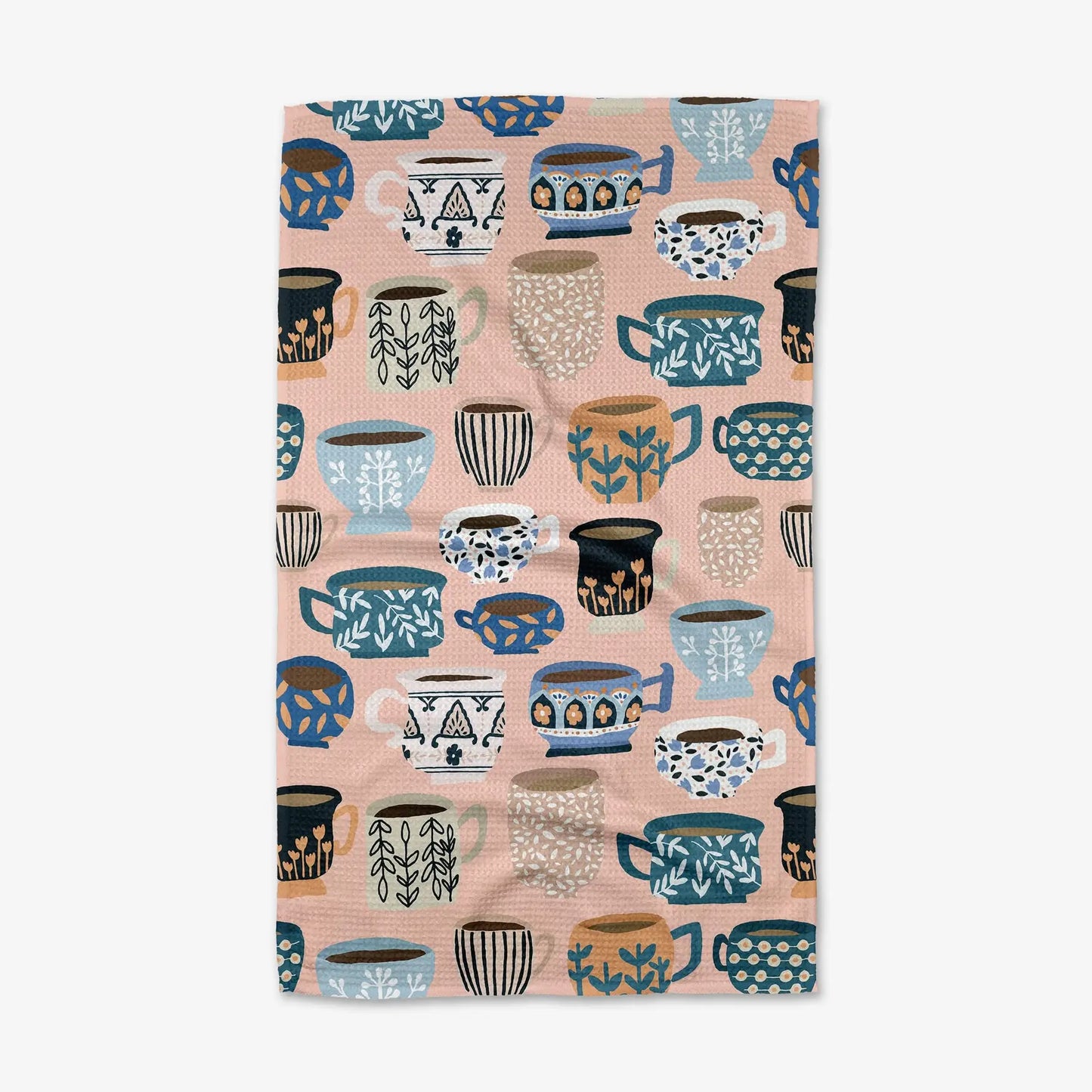 Geometry Tea Towel: Les Tasses