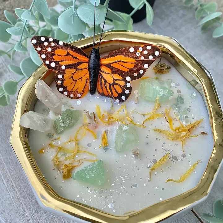 Monarch Butterfly Candle