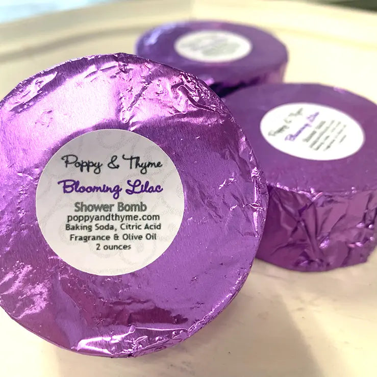 Blooming Lilac Shower Bomb Steamer