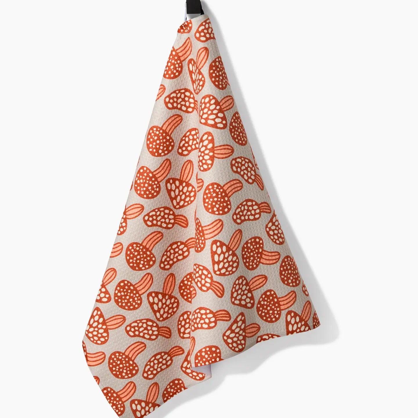 Geometry Tea Towel: Many Mushrooms