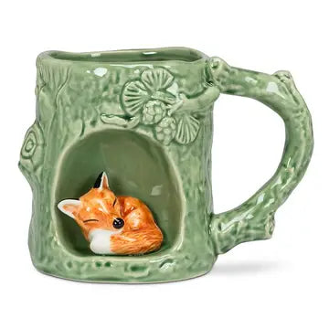 Fox Nature Inspired Mug 4"