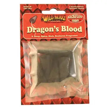 Dragons Blood Back Flow Incense