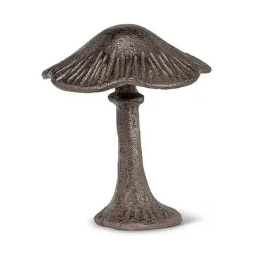 Cast Iron Standing Mushroom Brown 4"