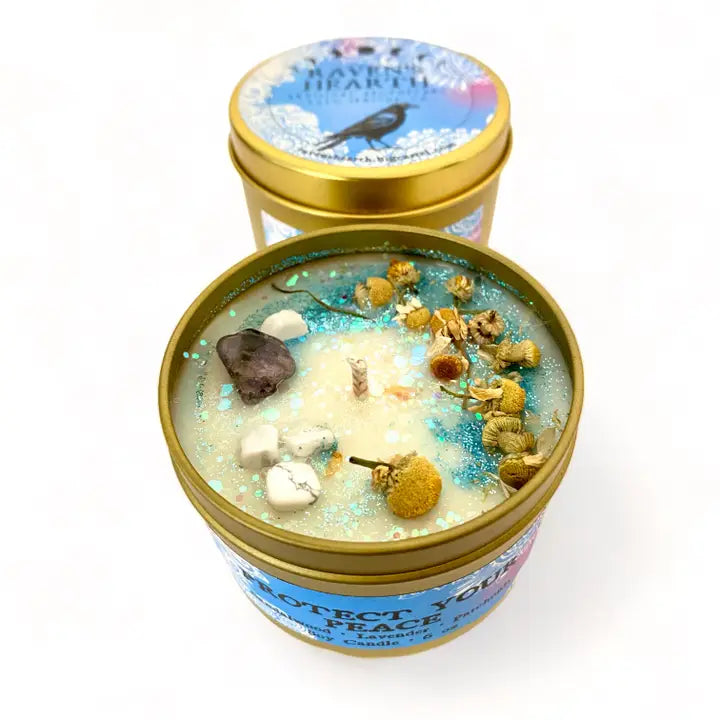 Protect Your Peace Candle - Sandalwood, Lavender & Patchouli