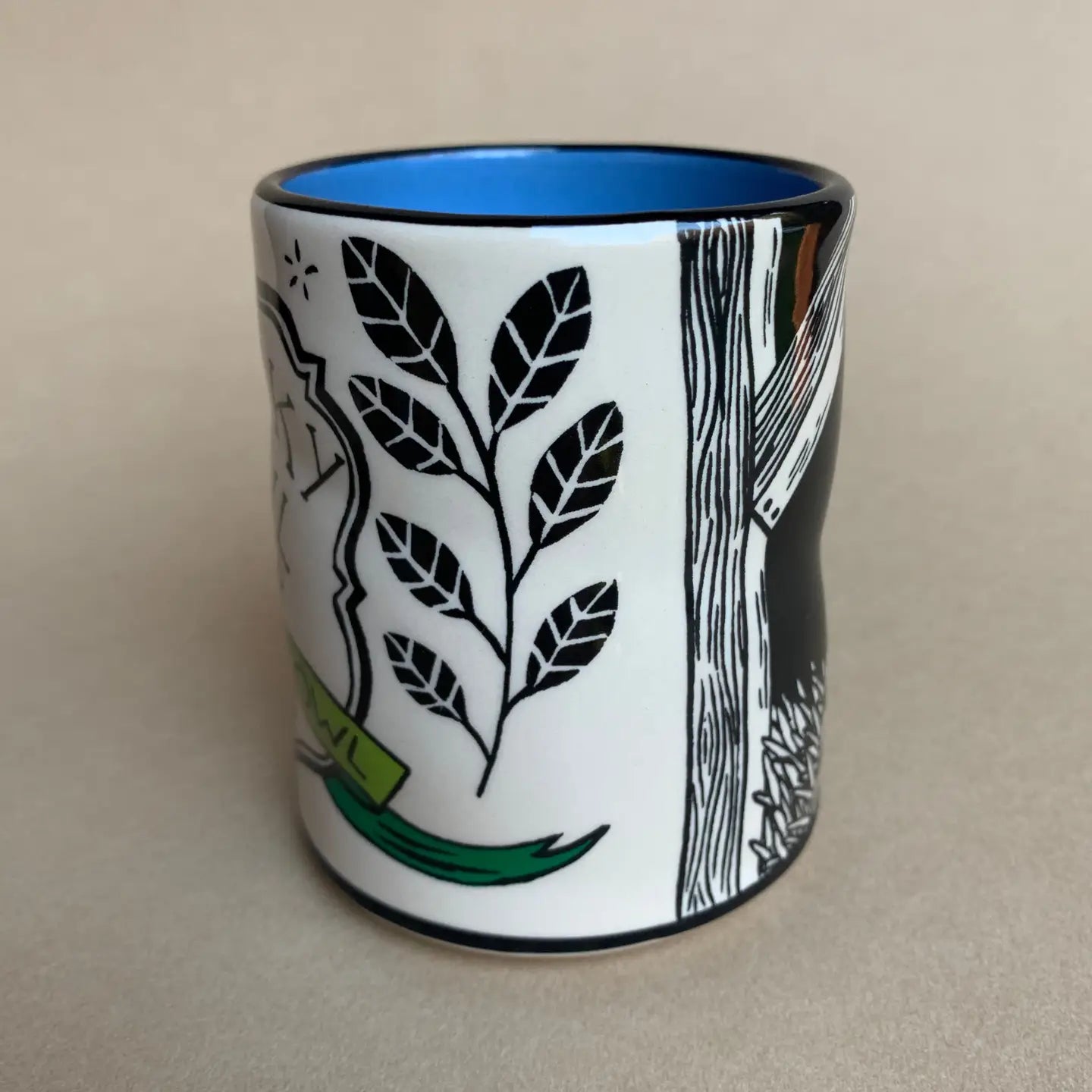 Lucky Barn Owl Cup Large
