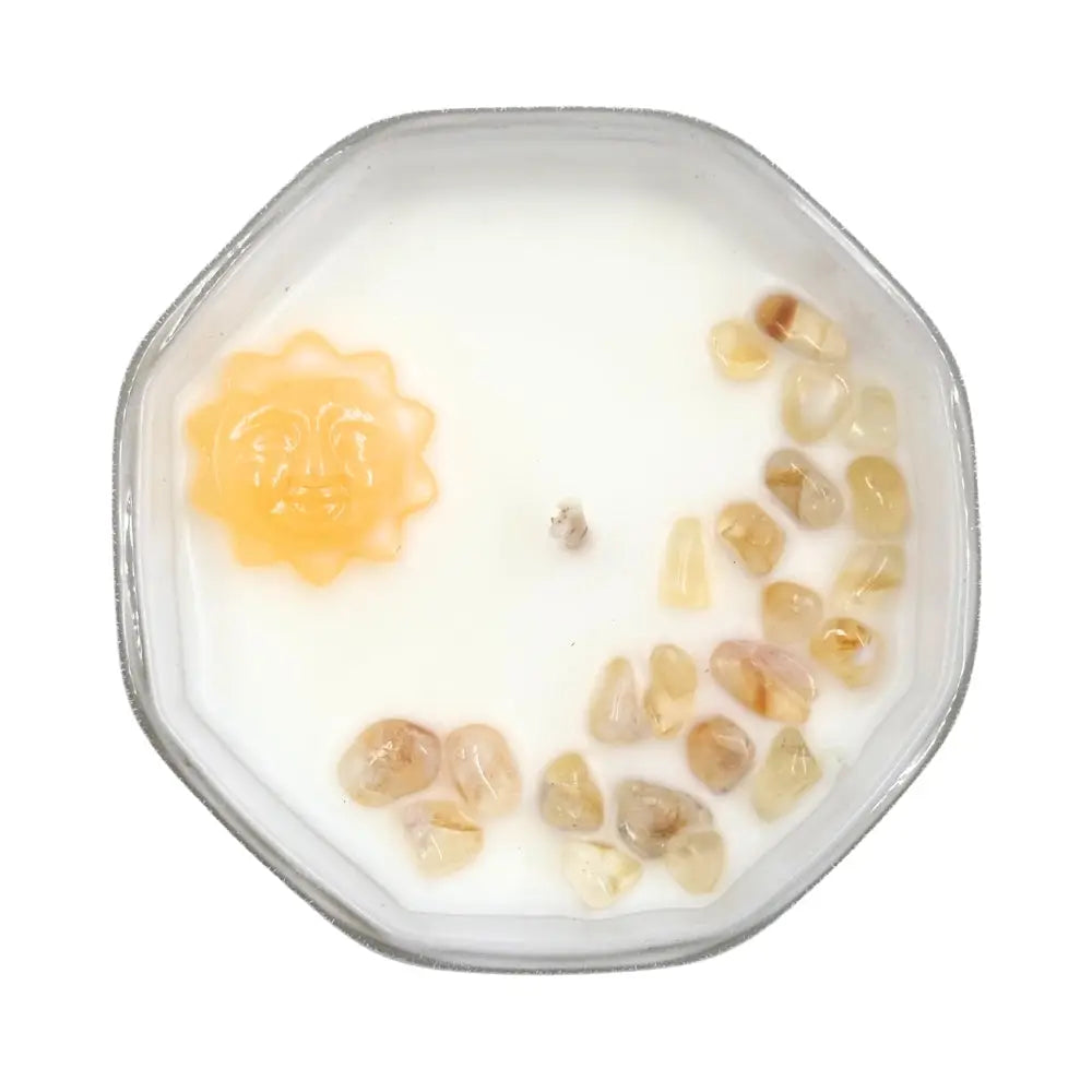 Sun Crystal Candle
