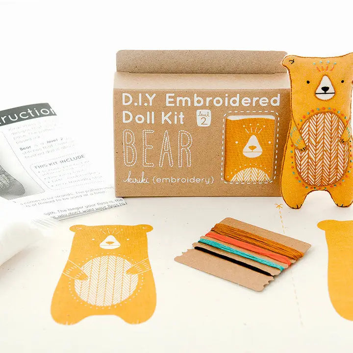 Embroidery Kit - Bear
