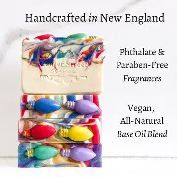 Deck the Halls Christmas Handmade Soap 4oz