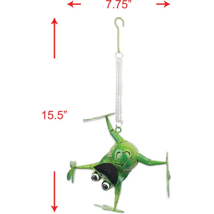 Na-Na Bouncy Frog Sculpture