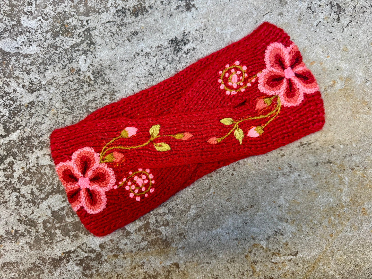Hand Woven Flower Headband
