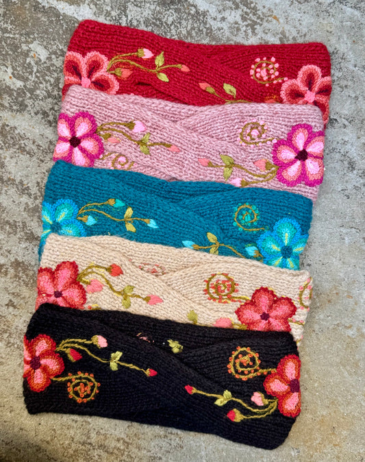 Hand Woven Flower Headband