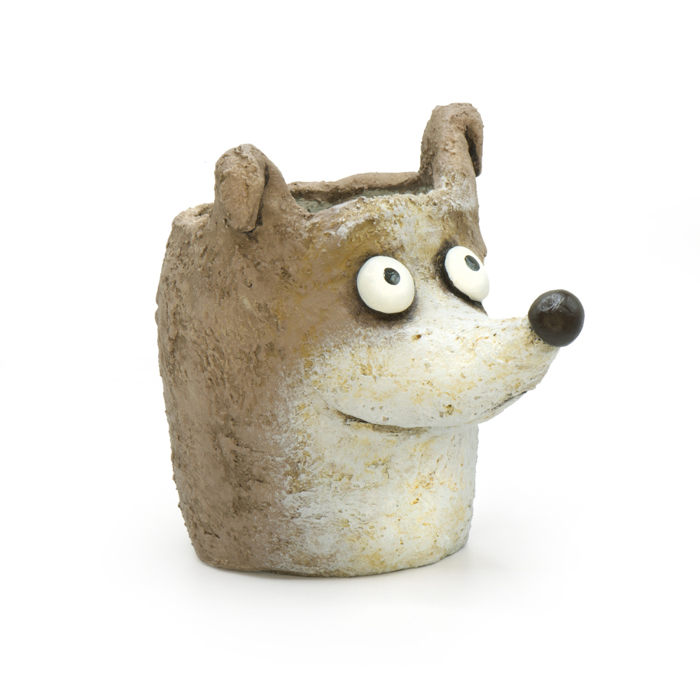 Perky Dog Planter