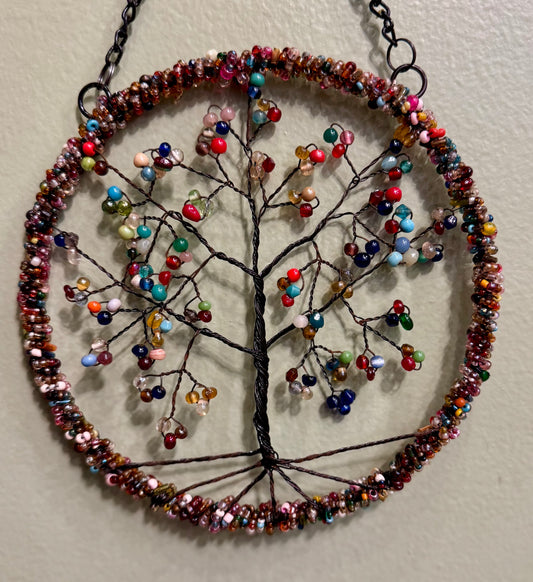 Wire Tree of Life Sm Bead : 7"