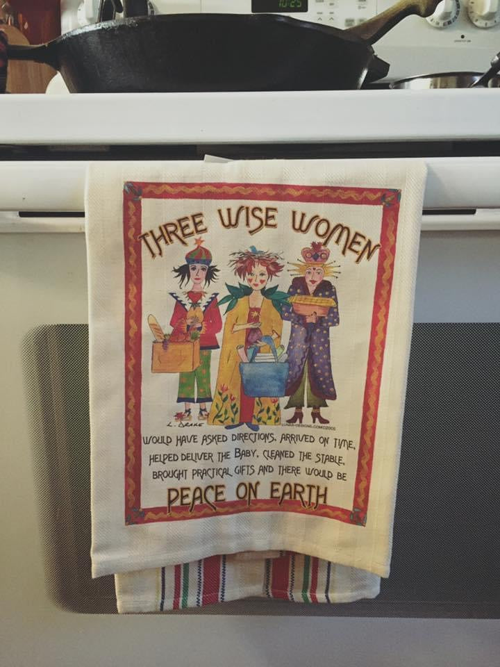 Kitchen Towel Three Wise Women