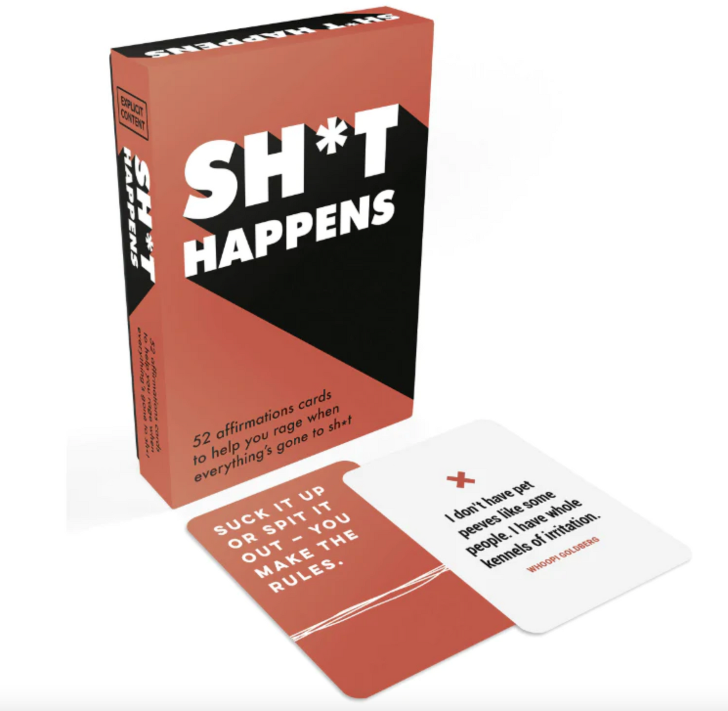Sh*t Happens Affirmation Cards
