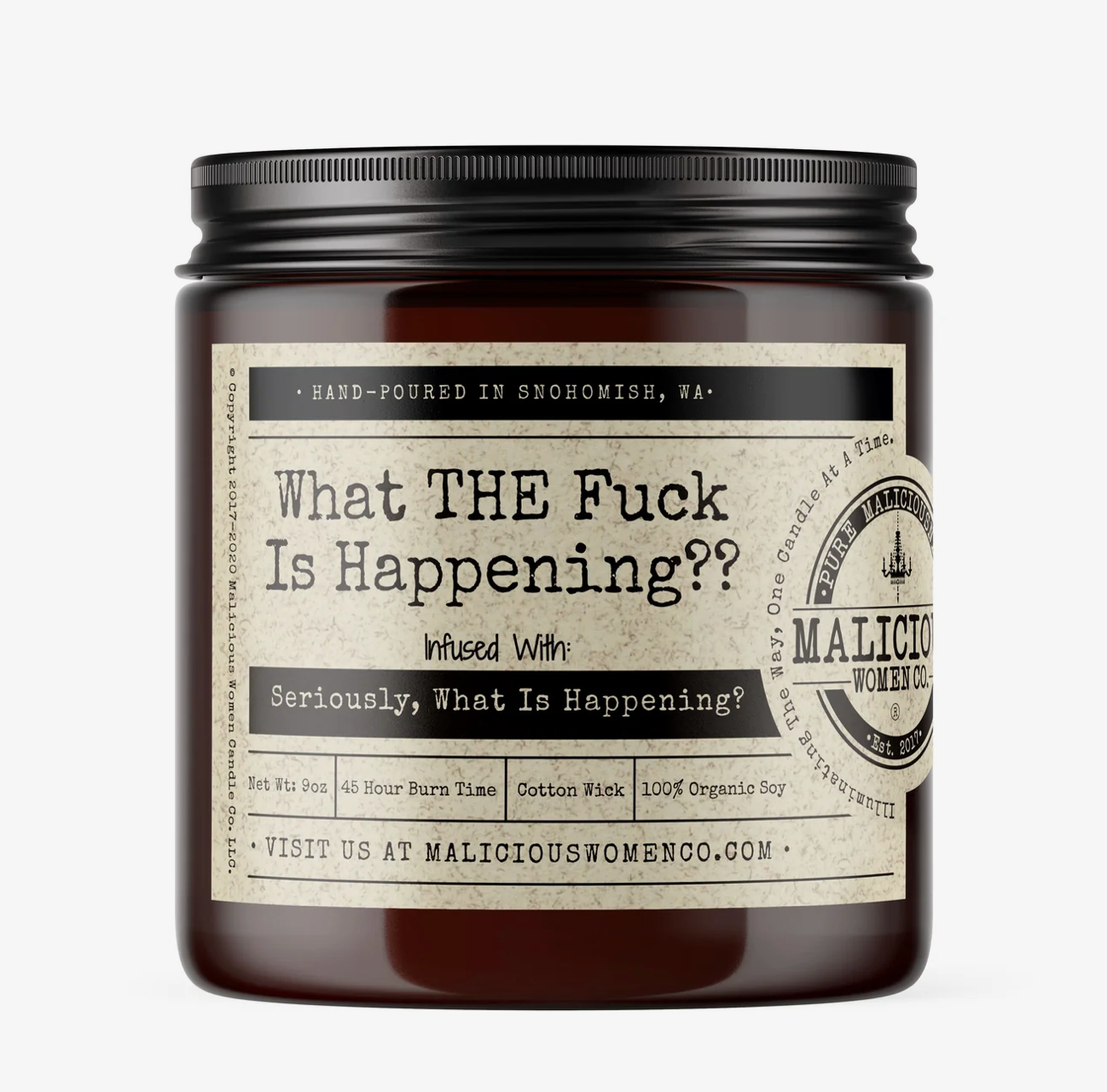 What the F*ck is Happening Candle