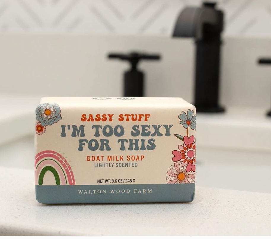 I'm Too Sexy Goat Milk Soap