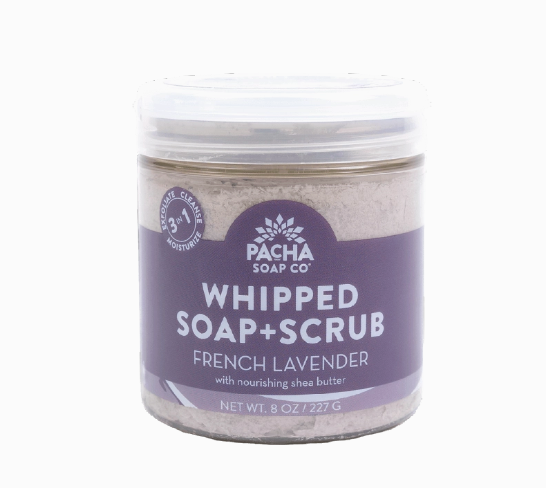 French Lavender Whipped Soap + Scrub