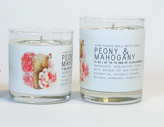 Candle - Peony & Mahogany