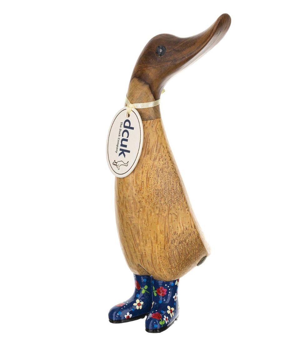 Duckling with Floral Boots