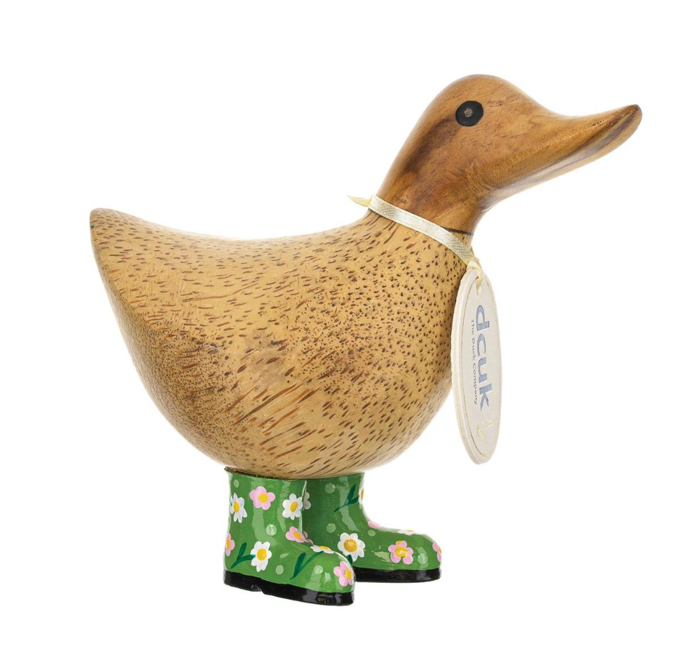 Floral Boot Ducky