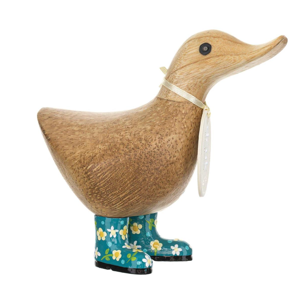 Floral Boot Ducky